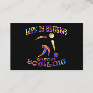 Carte De Visite Bowling