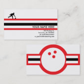 Carte De Visite bowling : air star (Devant / Derrière)