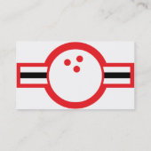 Carte De Visite bowling : air star (Dos)