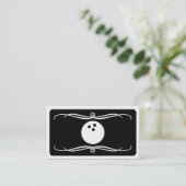 Carte De Visite bowling mod (personnalisable en couleur) (Debout devant)