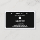 Carte De Visite bowling mod (personnalisable en couleur) (Dos)