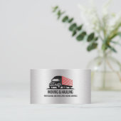 CARTE DE VISITE BOX TRUCK PROFESSIONNEL DE DÉPLACEMENT ET DE HAULI (Debout devant)