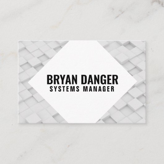 Carte De Visite "Box World" personnalisé (Royaume-Uni/Euro) (Devant)