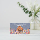 Carte De Visite Boxer allemand (Debout devant)