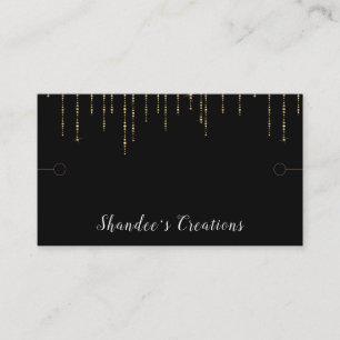 Carte De Visite Bracelet avec écran noir