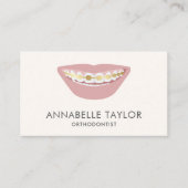 Carte De Visite Bracelets orthodontistes (Devant)