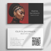 Carte De Visite Braid Stylist Cheveux photo Locticier