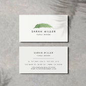 Carte De Visite Branche d'aquarelle