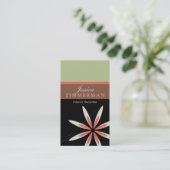 Carte de visite branché de Bliss Sage et Melon (Debout devant)