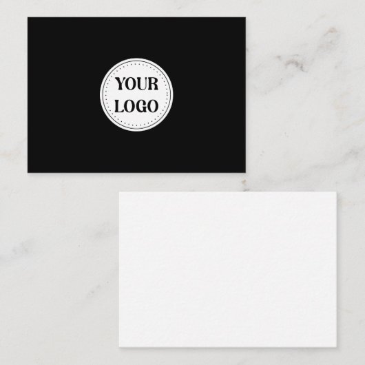Carte De Visite Branché, élégant et élégant (Devant / Derrière)