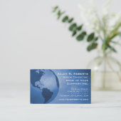 Carte De Visite Branche globale des Amériques de commerce (Debout devant)