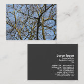 Carte De Visite Branches (Devant / Derrière)