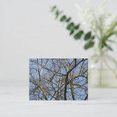 Carte De Visite Branches (Debout devant)