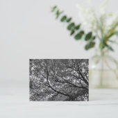 Carte De Visite Branches et Feuilles (Debout devant)
