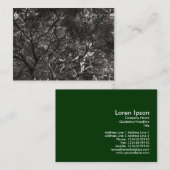 Carte De Visite Branches japonaises 01 (Devant / Derrière)