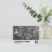 Carte De Visite Branches Japonaises 02 (Debout devant)