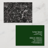 Carte De Visite Branches japonaises 03 (Devant / Derrière)