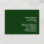 Carte De Visite Branches japonaises 04 (Dos)