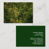 Carte De Visite Branches japonaises 05 (Devant / Derrière)