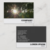 Carte De Visite Branches japonaises 07 (Devant / Derrière)