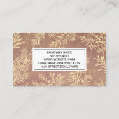 Carte De Visite Branches Juniper Arrière - plan Texture (Dos)