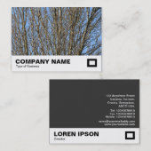 Carte De Visite Branches lumineuses (Devant / Derrière)