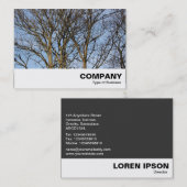 Carte De Visite Branches lumineuses (Devant / Derrière)