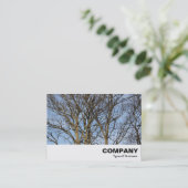 Carte De Visite Branches lumineuses (Debout devant)