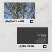 Carte De Visite Branches lumineuses (Devant / Derrière)