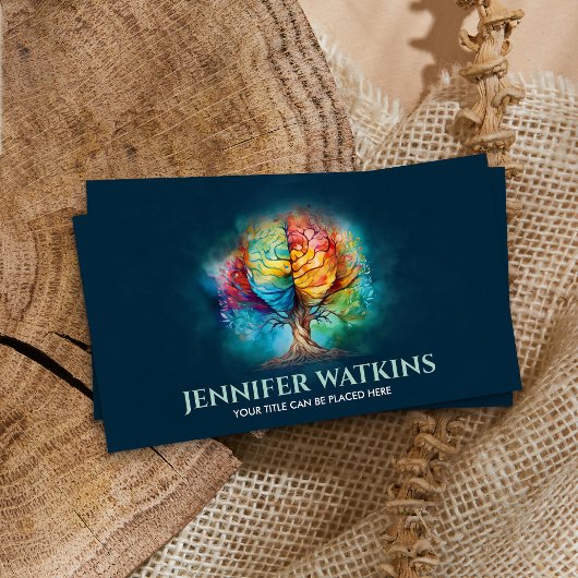 Carte De Visite Branches Minérales - L'Arbre Cerveau