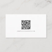 Carte De Visite Branded Thank You QR Code website (Dos)