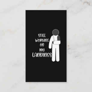 Carte De Visite Bras brisé, mieux vaut Stuntman Kid