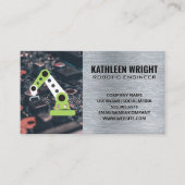 Carte De Visite Bras robotique | Technologie (Devant)