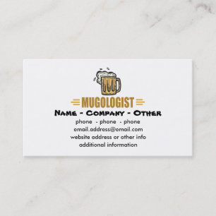 Carte De Visite Brassage de bière amusant