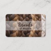 Carte De Visite Brassage de cheveux (Devant)