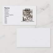 Carte De Visite Brassage de l'application la plus tôt de la (Devant / Derrière)