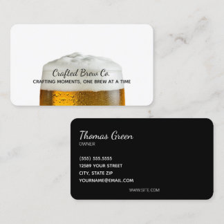 Carte De Visite Brasserie 🍺 🥨