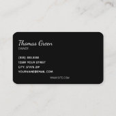 Carte De Visite Brasserie 🍺 🥨 (Dos)