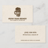 Carte De Visite Brasserie (Devant / Derrière)