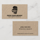 Carte De Visite Brasserie 🍻 🌾 (Devant / Derrière)
