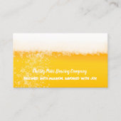 Carte De Visite Brasserie 🍺 Craft (Devant)