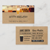 Carte De Visite Brasserie | Pub House (Devant / Derrière)