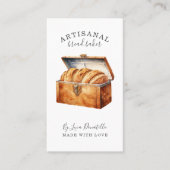 Carte De Visite Bread Bakery Baker Business Card (Devant)