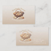 Carte De Visite Bread Basket (Devant / Derrière)