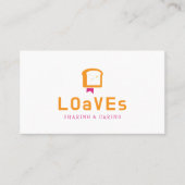 Carte De Visite Bread Bible Logo | Christian Food Ministry (Devant)