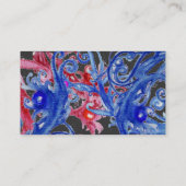 Carte De Visite BRERIES BLEUES EMIRLS or métallique (Dos)