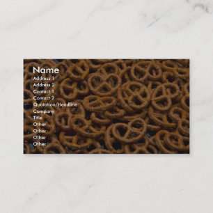 Carte De Visite Bretzels