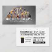 Carte De Visite Brewery Production Equipment | Beer (Devant / Derrière)