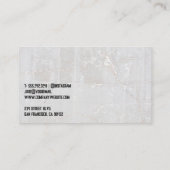 Carte De Visite Brick Oven Flame Logo | Pizza Shop (Dos)