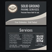Carte De Visite Brick Paving QR Code